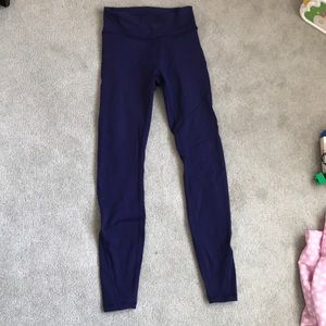 Worn once! Lululemon leggings, mint condition!!